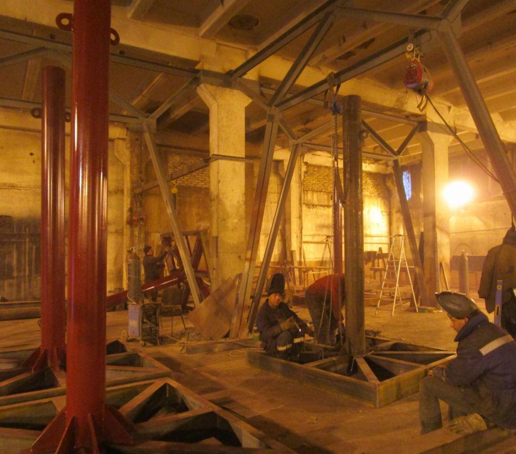 Процесс изготовления угловых стоек