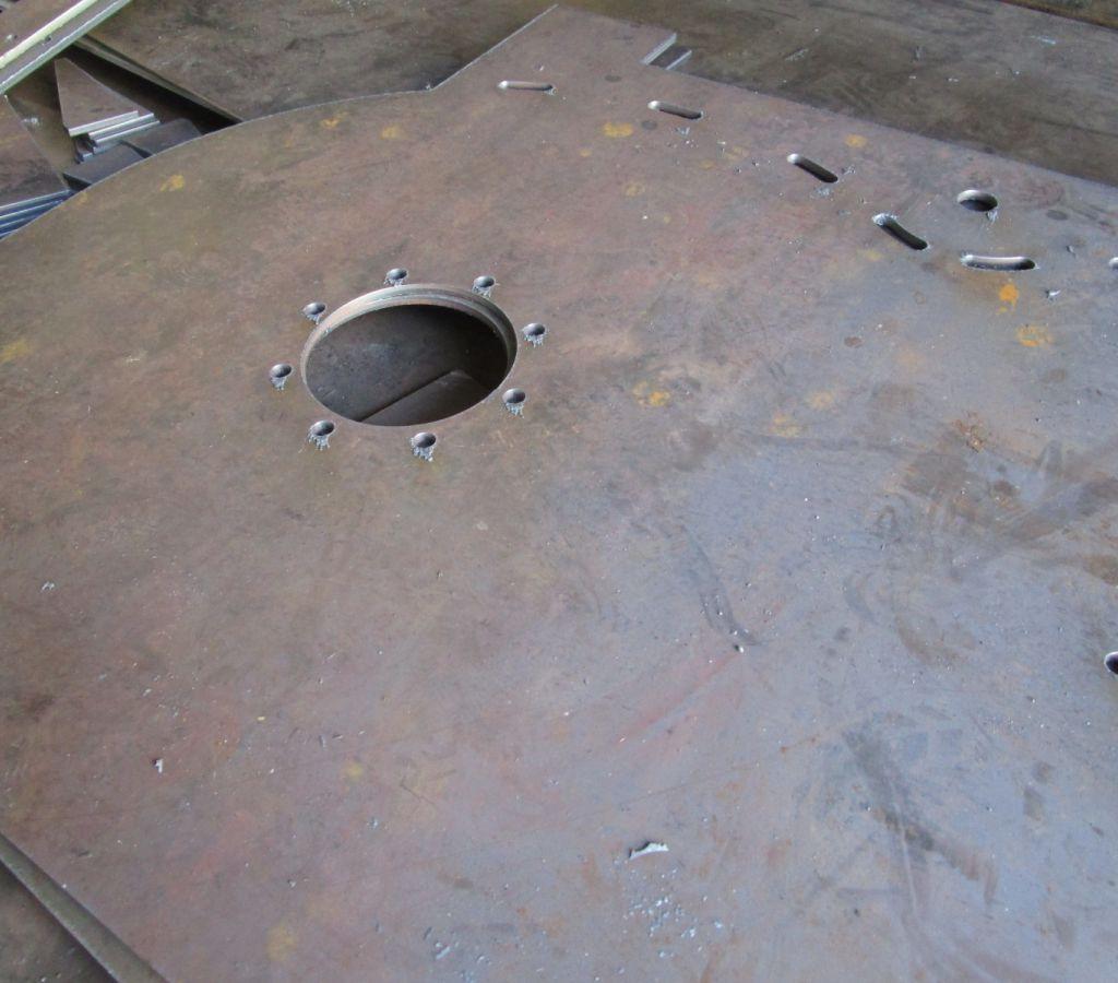 Часть корпуса установки, t=10мм, пластина большая и тяжелая