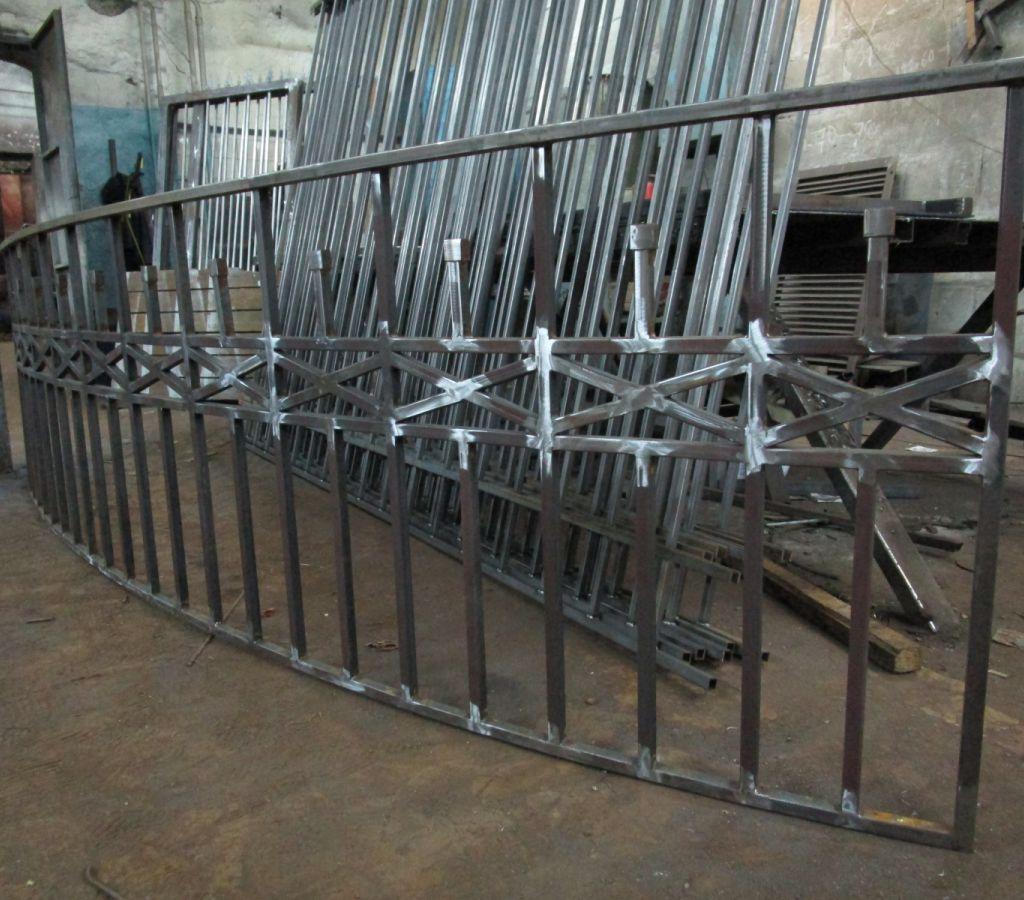 Швы зачищались до состояния зеркала