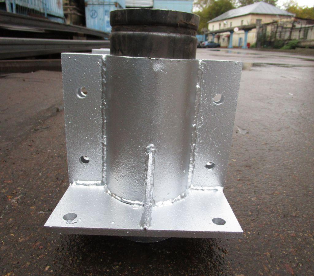 Отверстия шли из-под плазмы