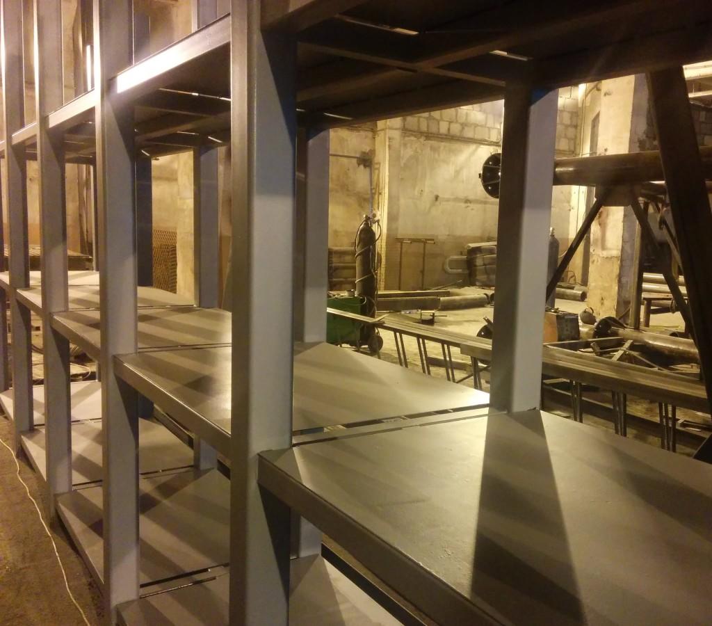 Горизонтальные перемычки - труба 40х40