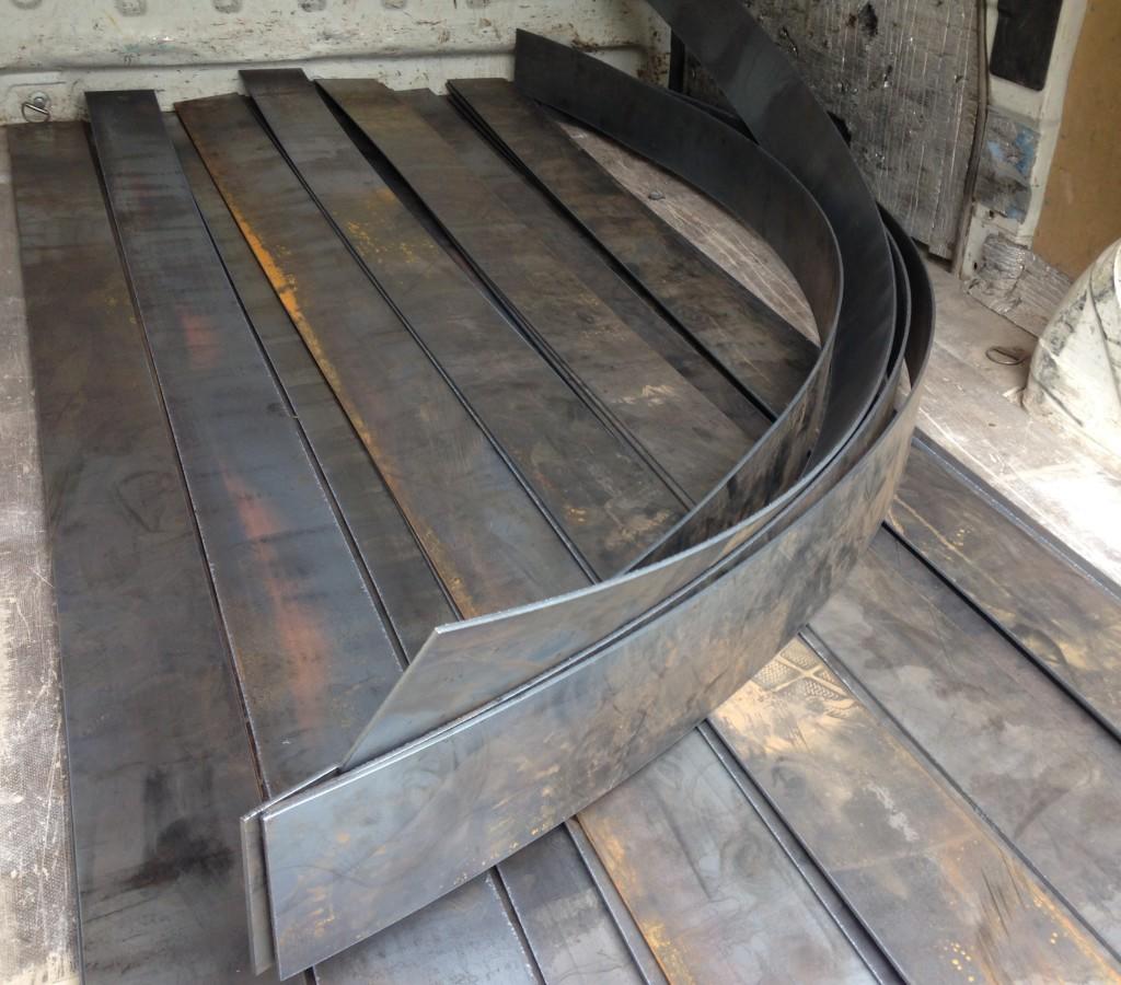 Всего было нарезано 40 полос