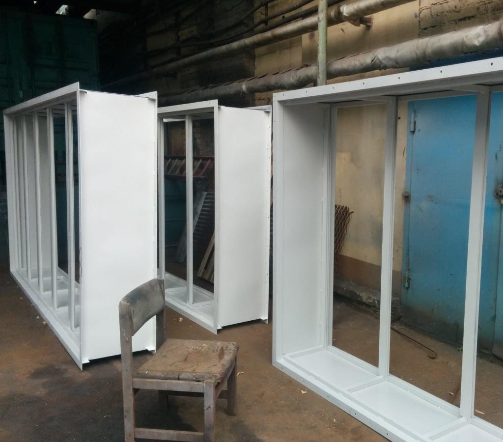 Металлокаркасы для промышленных воздушных фильтров