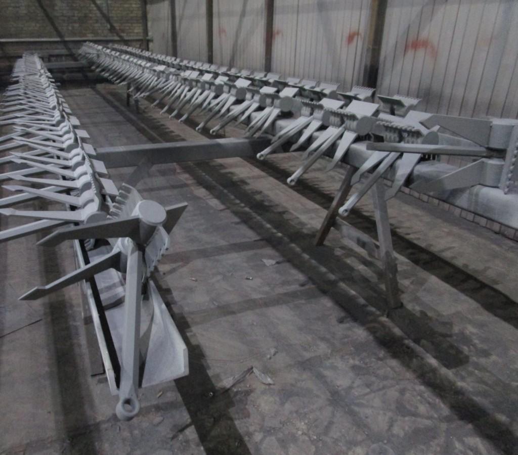 Большая партия лодочных якорей для магазина рыболовный принадлежностей