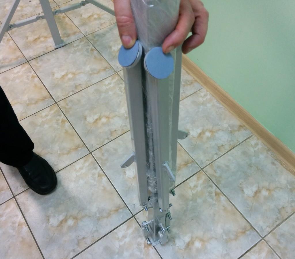 Складывается для удобства транспортировки