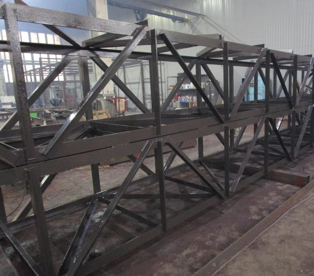 Центральная секция дымоходной вышки