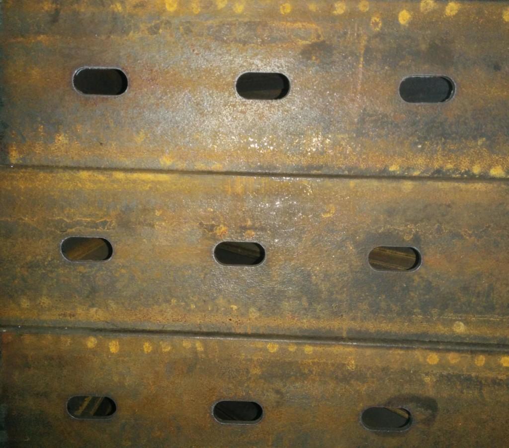 Овальные пазы на другом катете