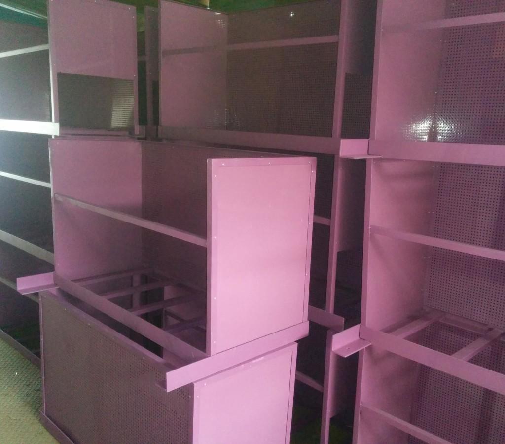 Фиолетовые корзины шли для другого корпуса ЖК