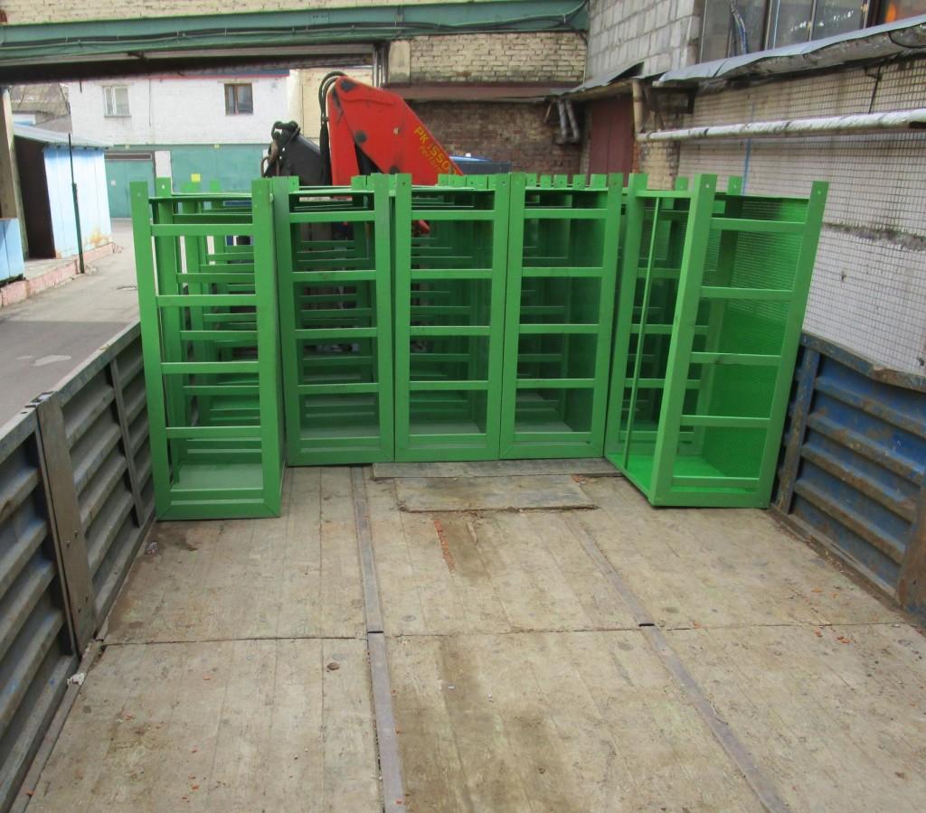 Процесс загрузки корзин