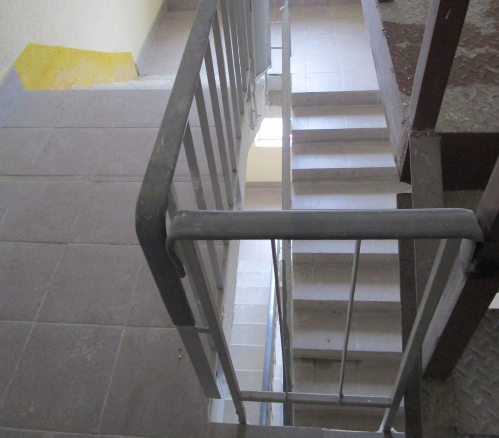 Ограждение на последнем этаже