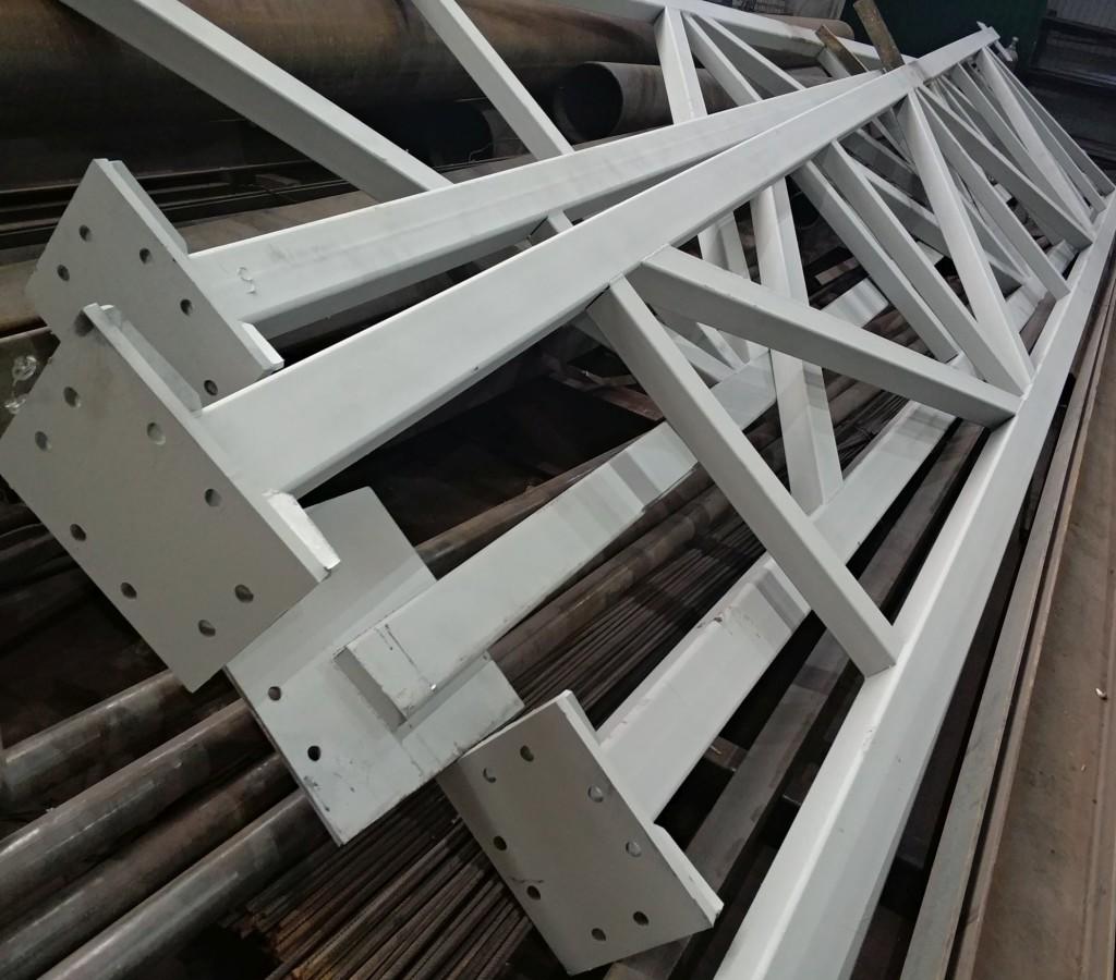 Основной материал - труба 120х80 мм