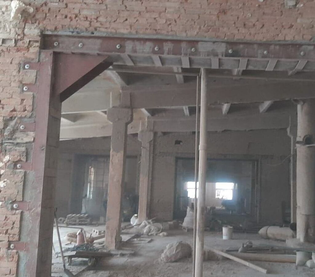 Усиленный стеновой проем