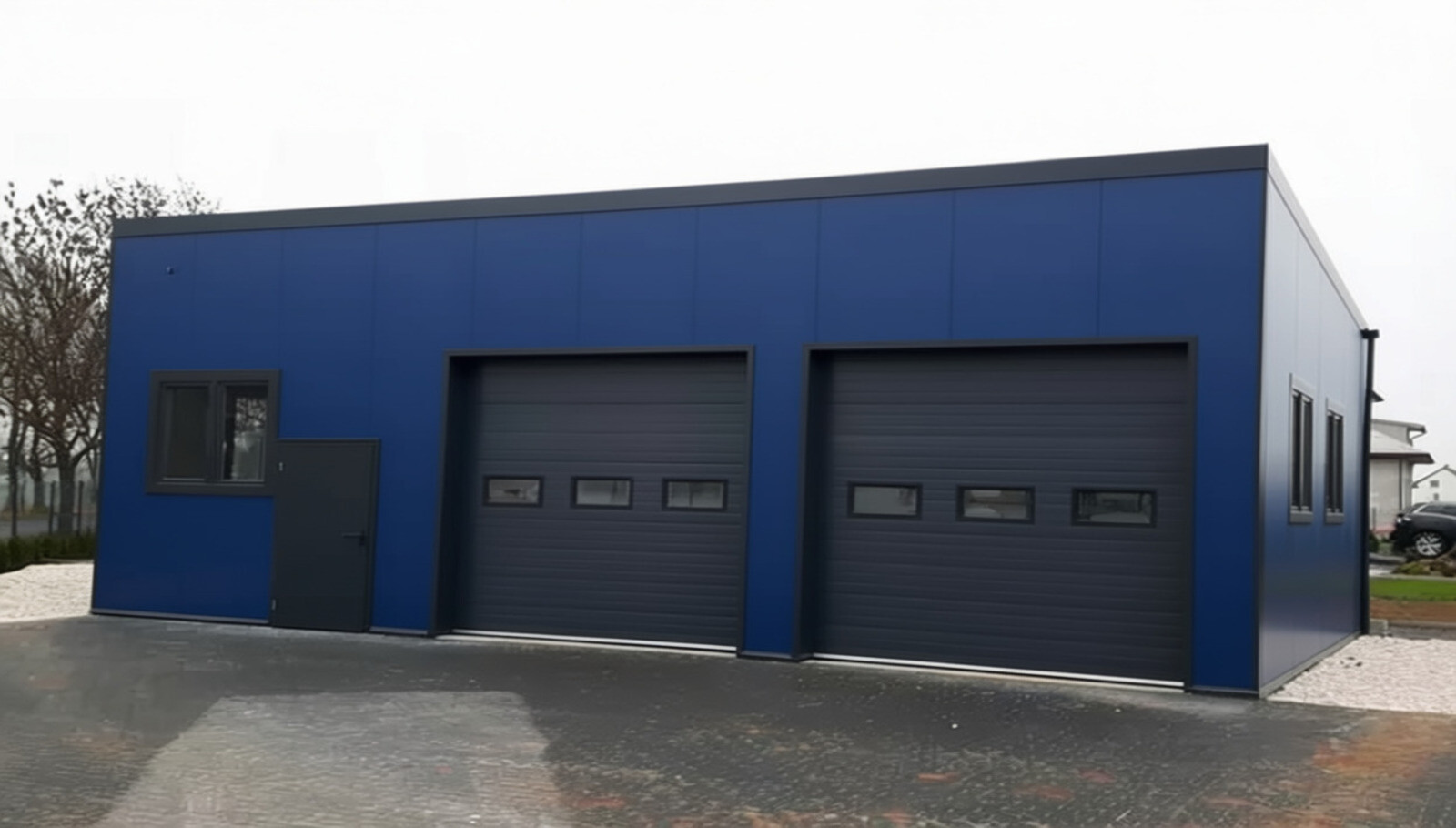 Автосервис из металлоконструкций