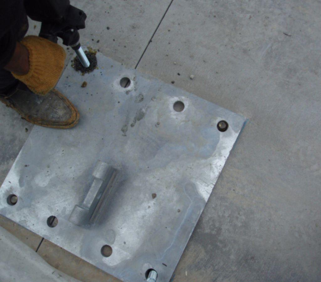 Площадка для установки металлоконструкций