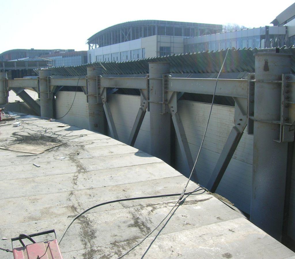 Колонны металлокаркаса