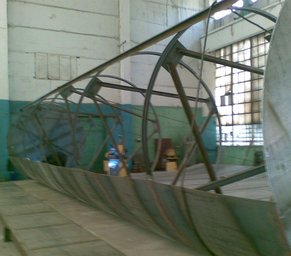 Процесс изготовления емкости