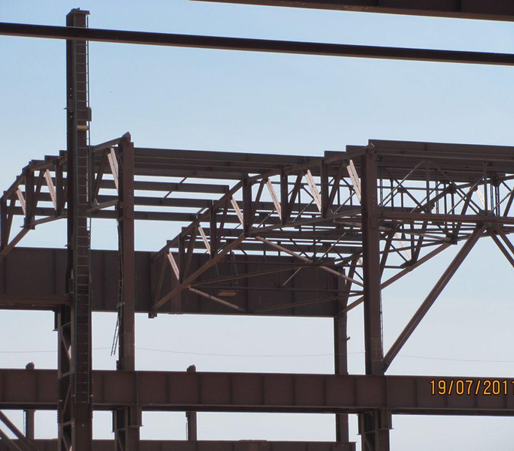 Кровля цеха