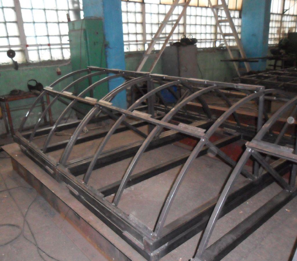 Секции кровли