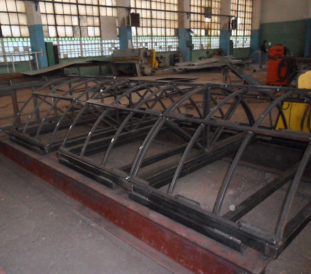 Общий вид собранной кровли