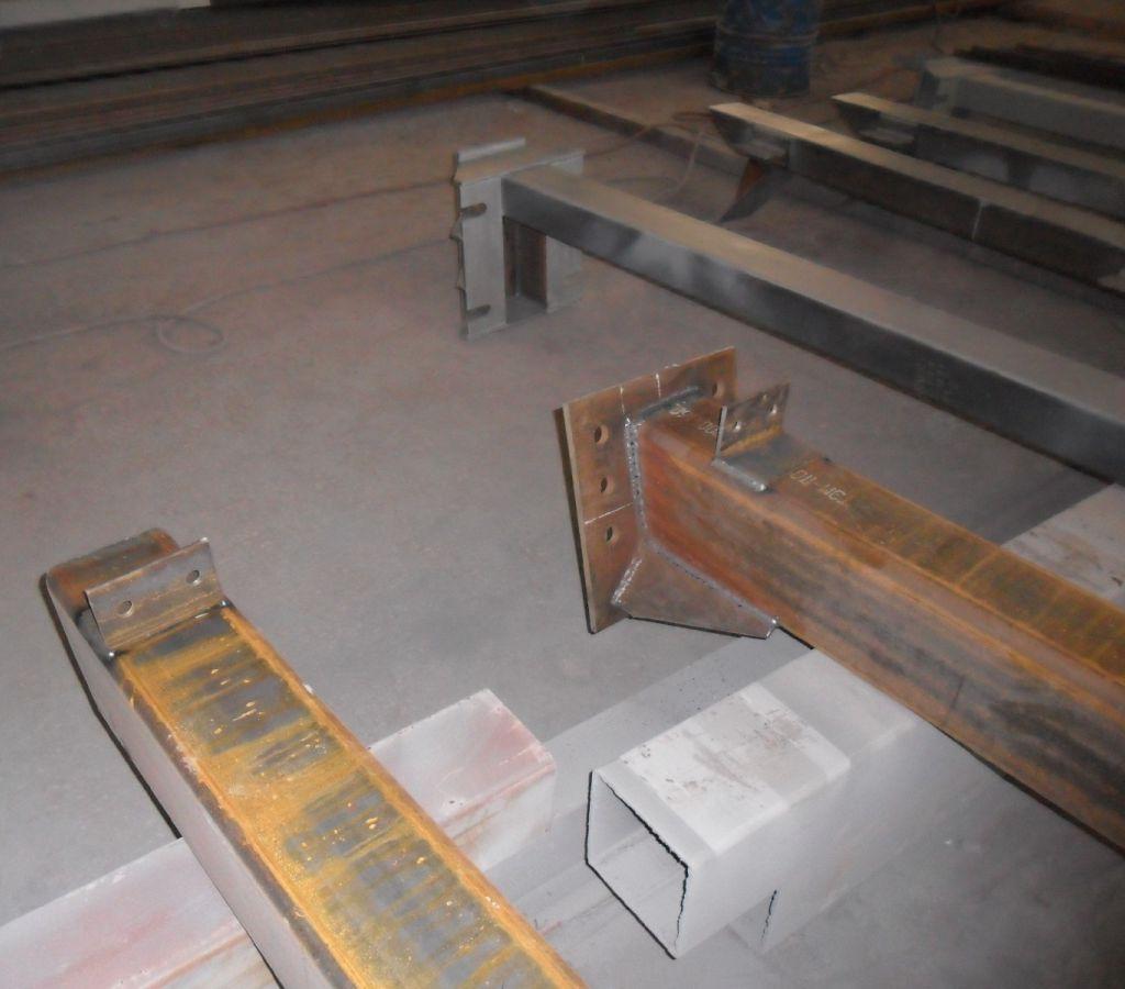 Фермы перед покраской