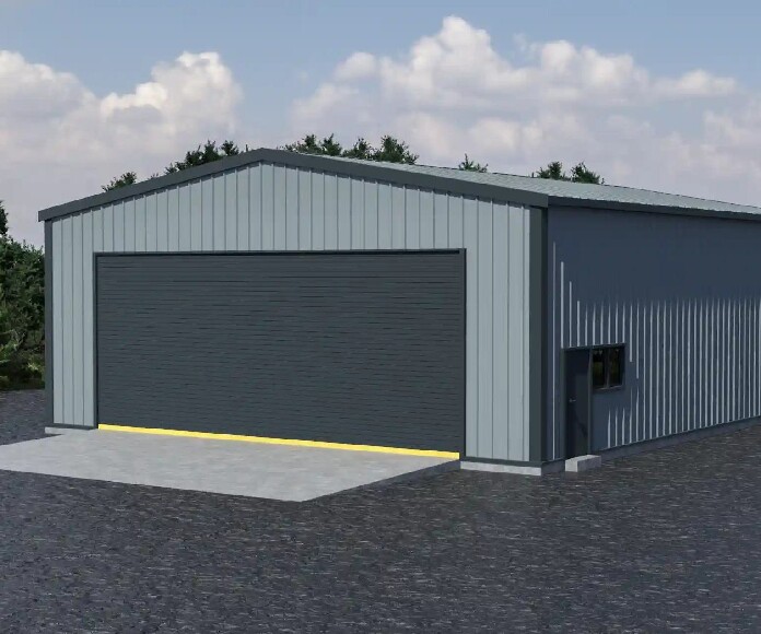 Общий вид многоцелевого ангара