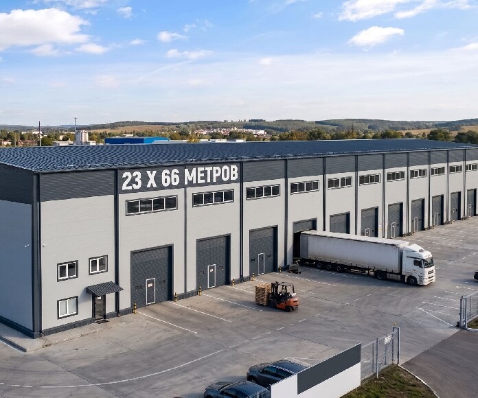 Быстровозводимые здания 23 X 66 м