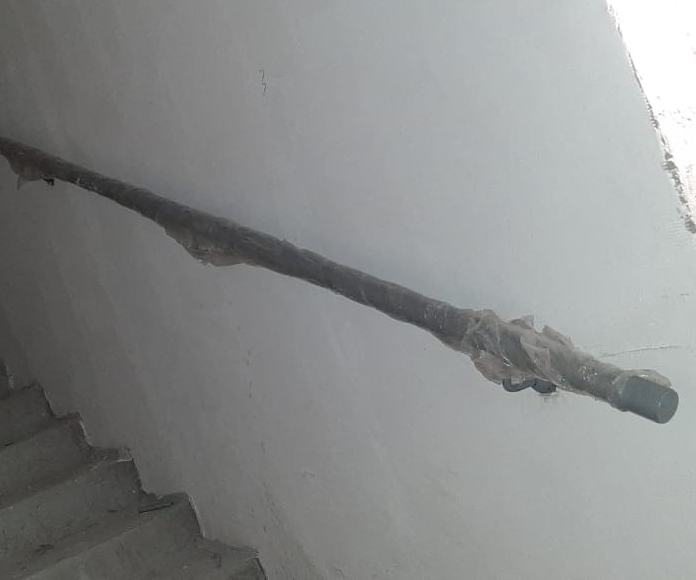 Материал - труба диаметром 50 мм