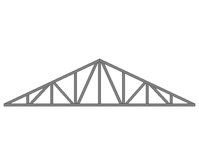 Ферма двускатная 80x80x3мм длина 6м высота 1.5м усиленная - фото 2