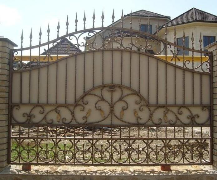 Фото Ворота кованые КВ-4