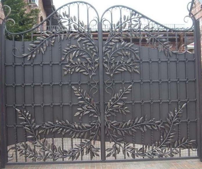 Фото Ворота кованые КВ-6