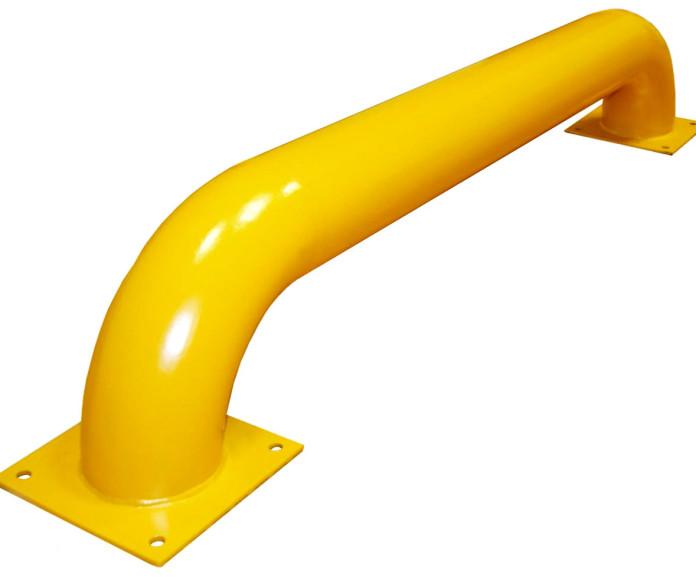 Фото Колесоотбойник парковочный с загибом