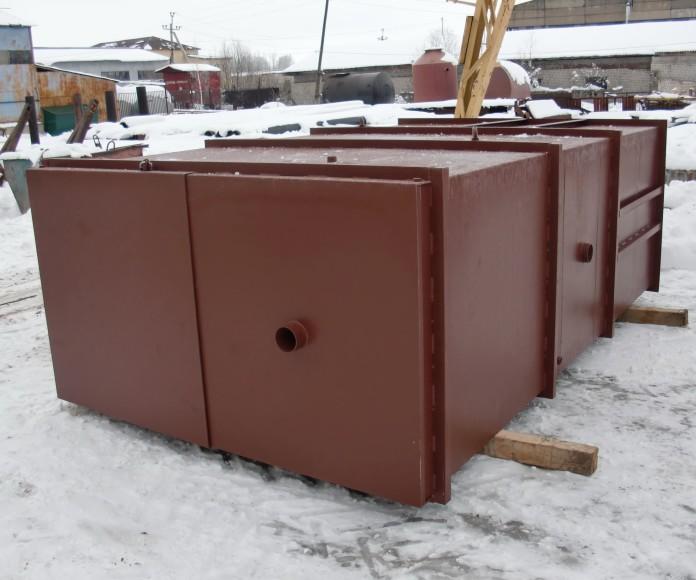 Готовый металлический блок очистки воды