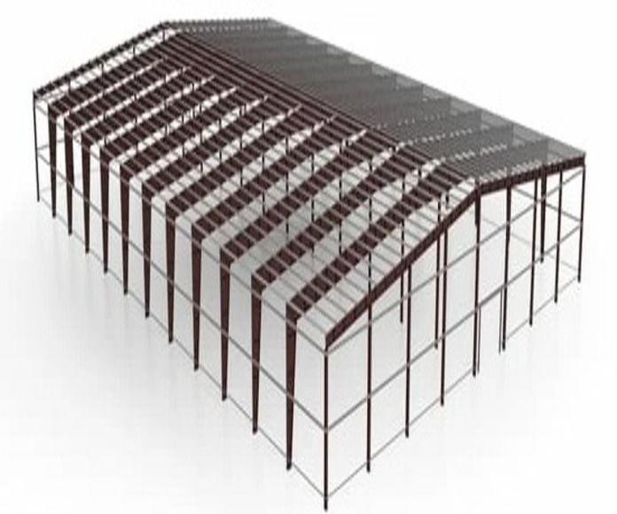 Фото Здание пролётом от 15 до 75 м шириной