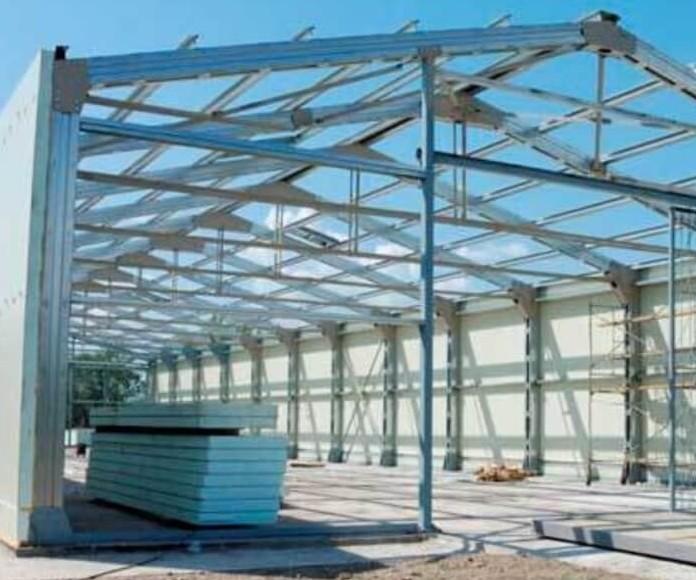 Фото Проект теплого склада 12х40х6