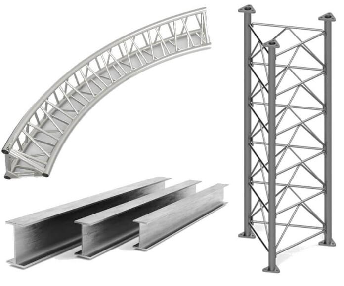 Фото Каркасные фермы и несущие балки