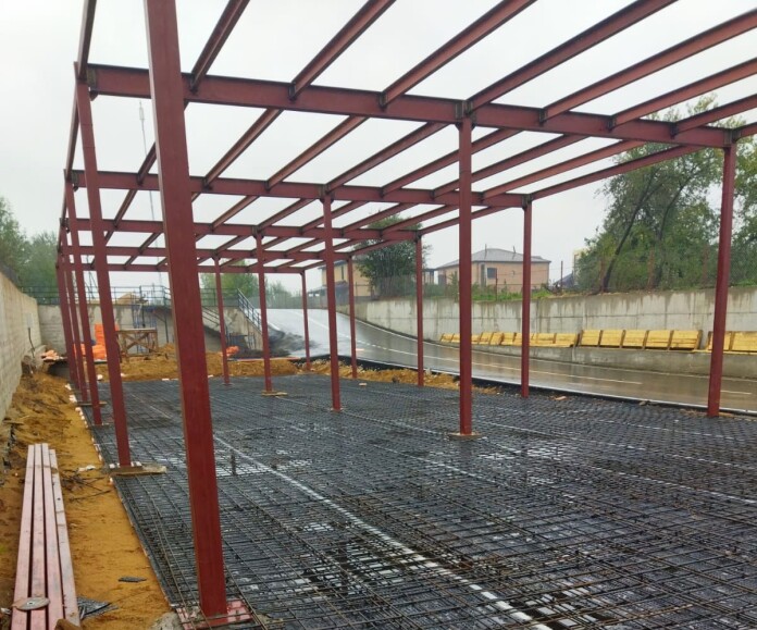 Фото Каркас ангара