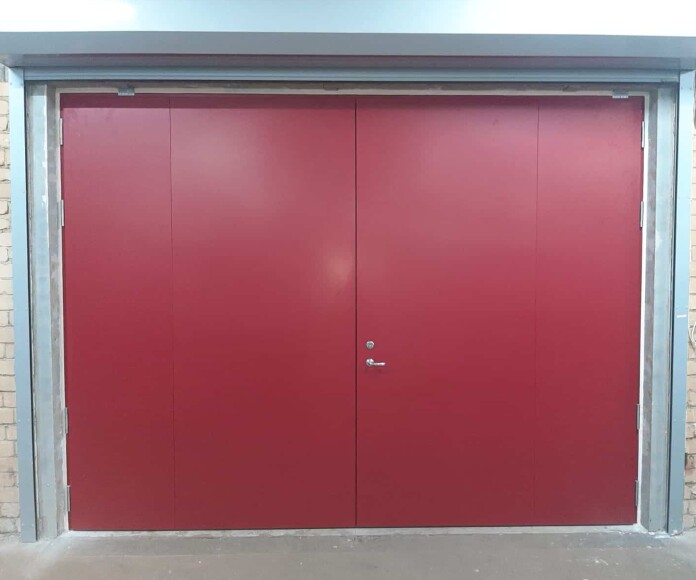 Общий вид ворот