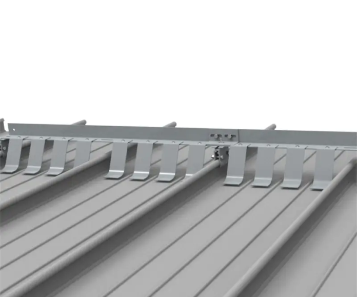 Фото Ограждение для кровли упрощённое со снегозадержателем