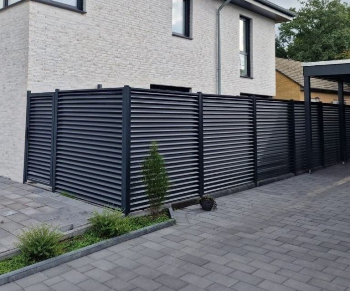 Забор жалюзи тип z