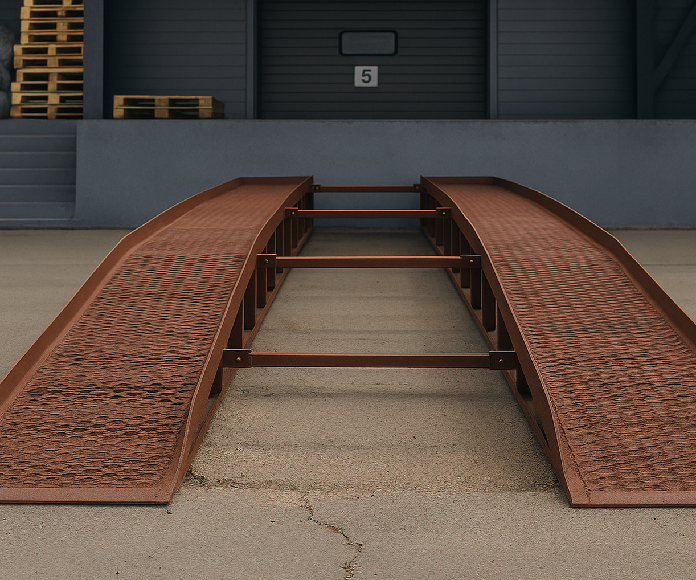 Автомобильный пандус для грузовиков