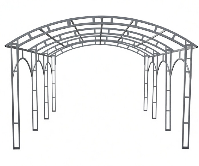 Высокий навес для грузового транспорта