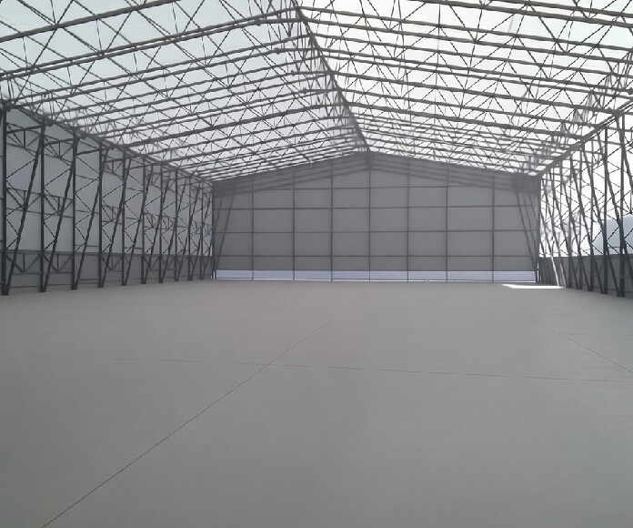 Быстровозводимый ангар 24x84