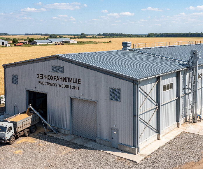 Фото Зернохранилище 20х60 м