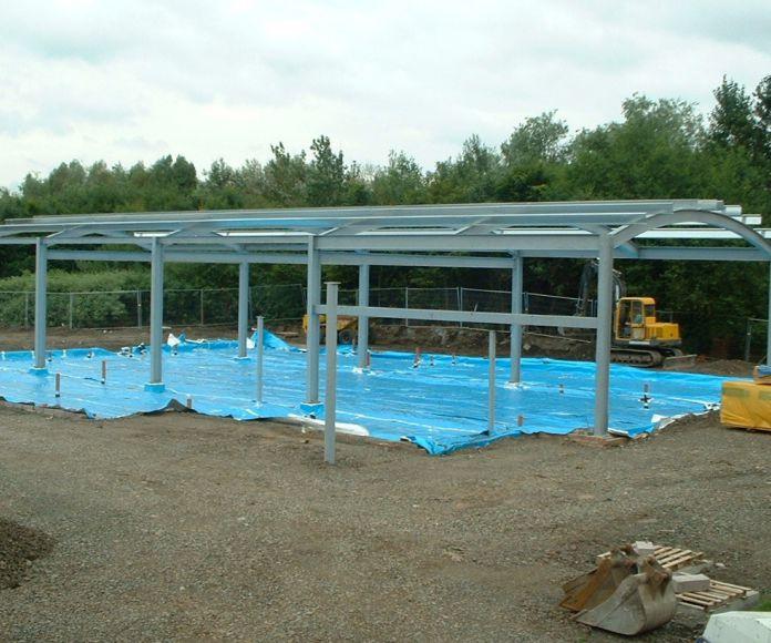 Фото Здание из металлоконструкций