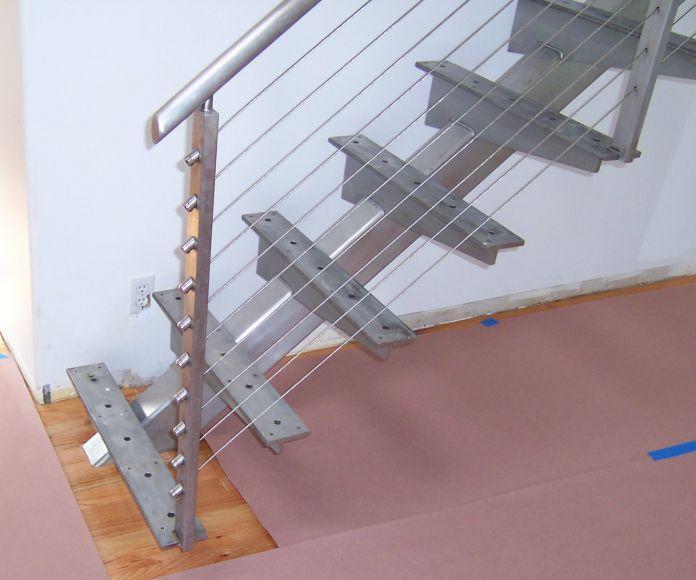 Фото Лестница из нержавеющей стали