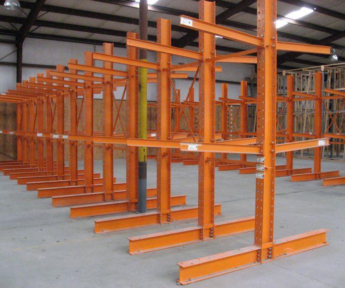 Фото Консольные стеллажи повышенной прочности