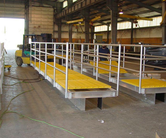 Фото Алюминиевые пандусы