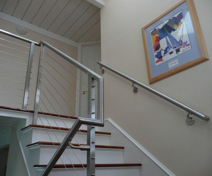 Фото Перила с тросами