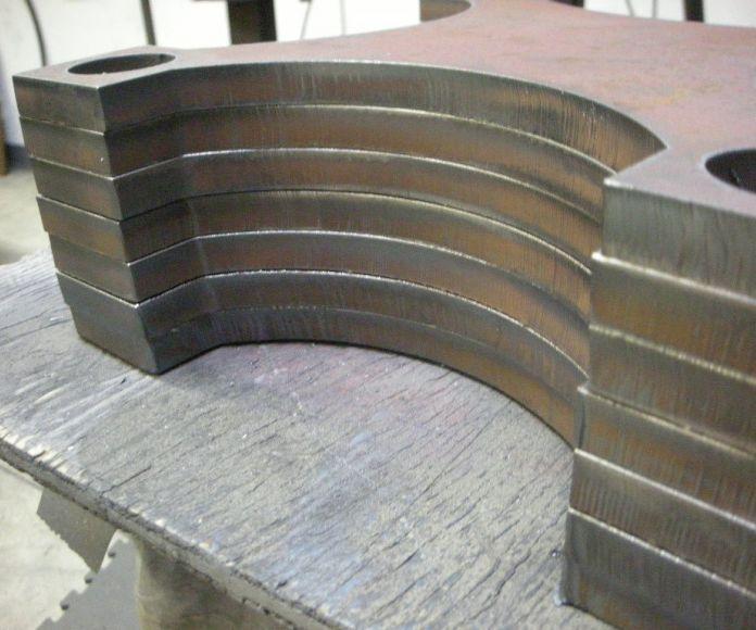 Фото Большие фланцы из 25го листа