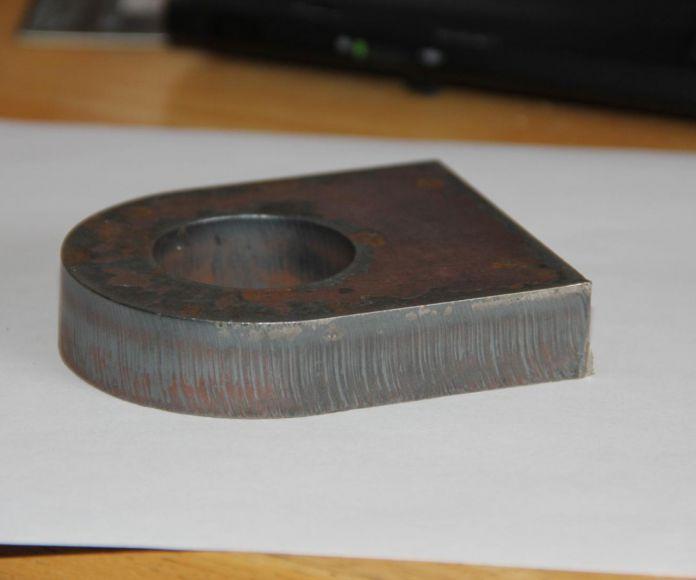 Фото Деталь из листа толщиной 25 мм